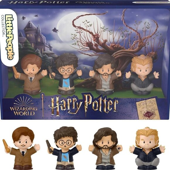 Wizarding World Of Harry Potter Other - NEW Little People Harry Potter & The Prisoner of Azkaban 4-Figure Collector Set